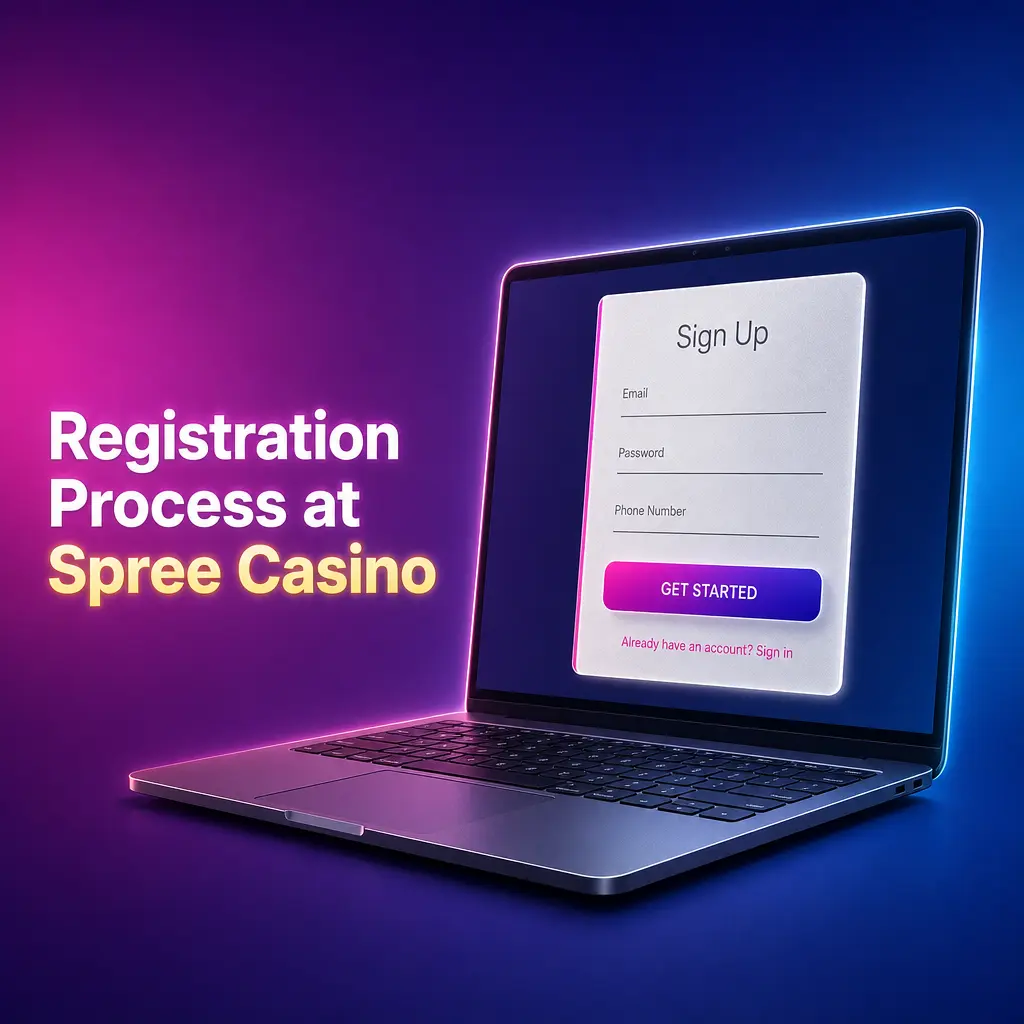 Registration Process at Spree Casino