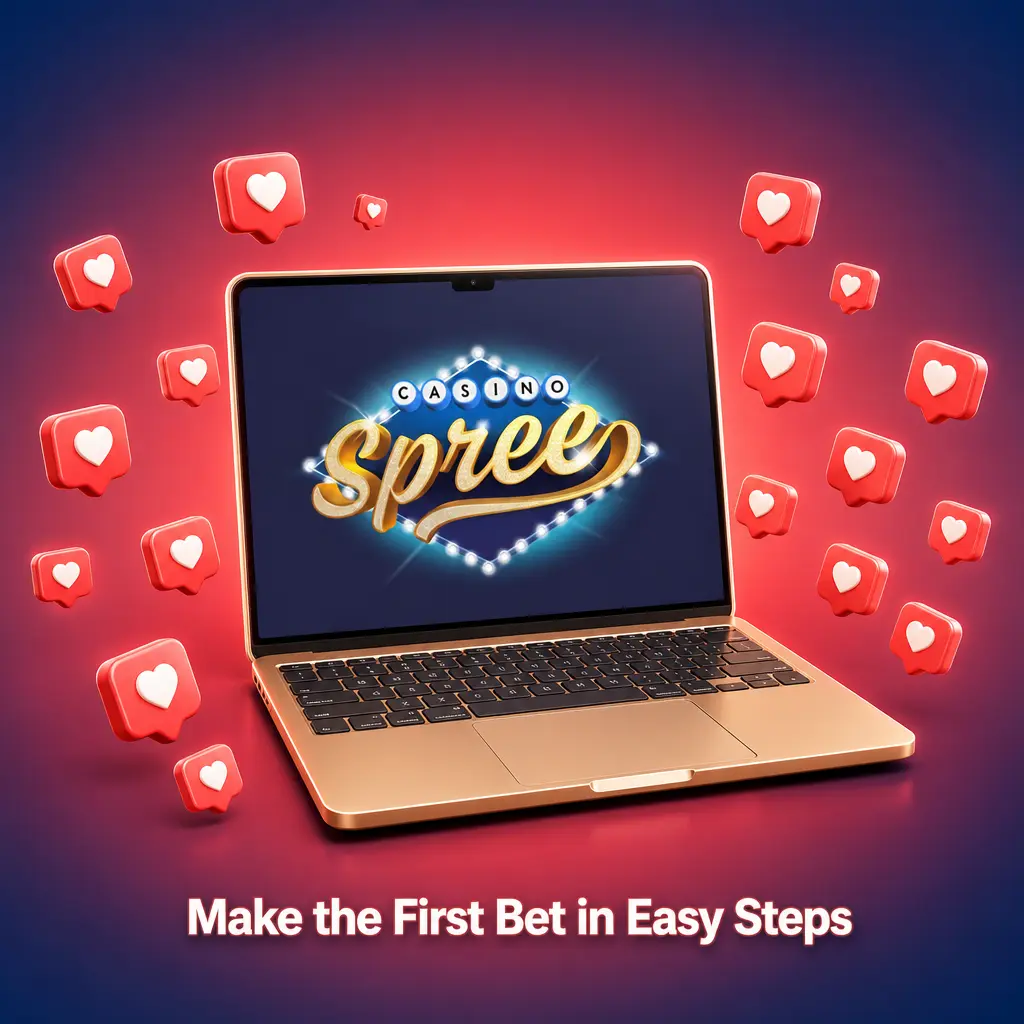 Make the First Bet in Easy Steps Diagram