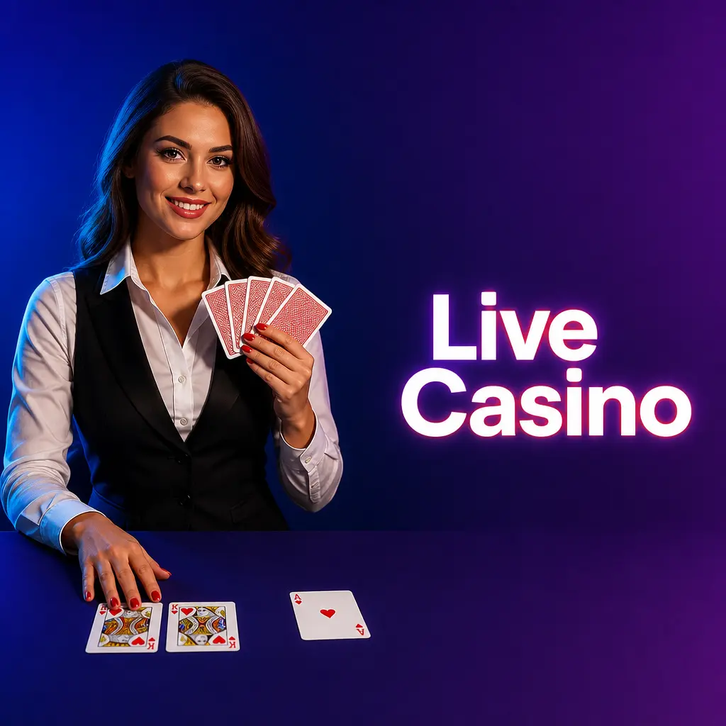 Live Casino Dealer Presentation